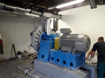 Parní turbína 132kW